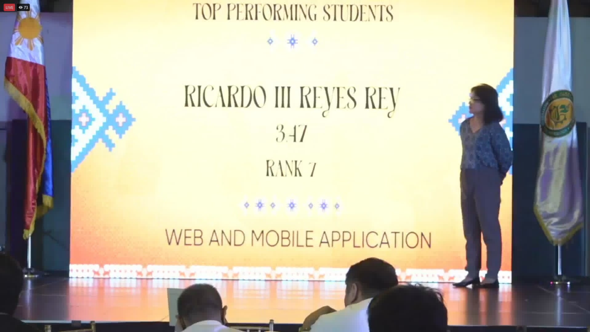 Top Performing Student Award